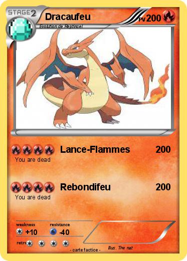 Pokemon Dracaufeu