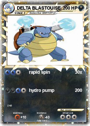 Pokemon DELTA BLASTOUISE