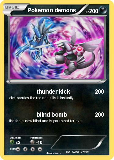 Pokemon Pokemon demons