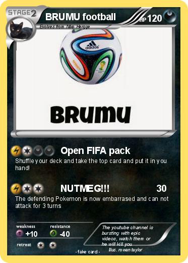 Pokemon BRUMU football
