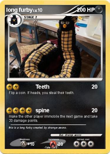 Pokemon long furby