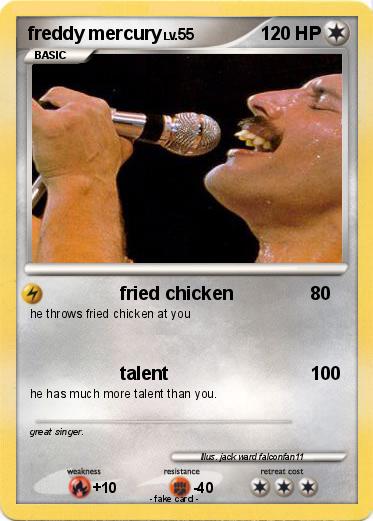 Pokemon freddy mercury