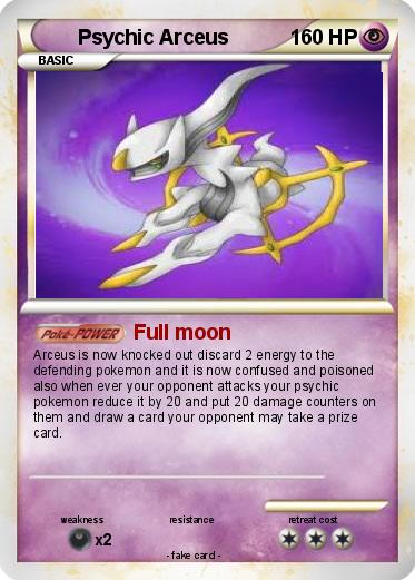 Pokemon Psychic Arceus
