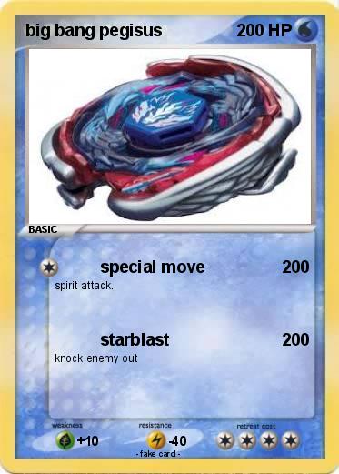 Pokemon big bang pegisus