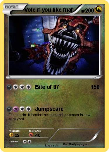 Pokemon Vote if you like fnaf