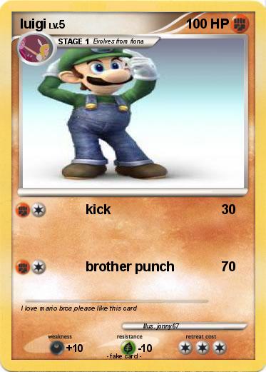 Pokemon luigi