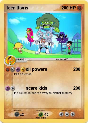 Pokemon teen titans