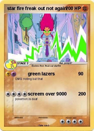 Pokemon star fire freak out not again