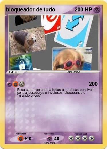 Pokemon bloqueador de tudo