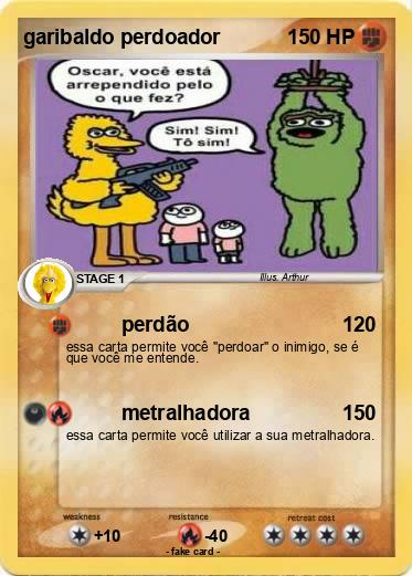 Pokemon garibaldo perdoador