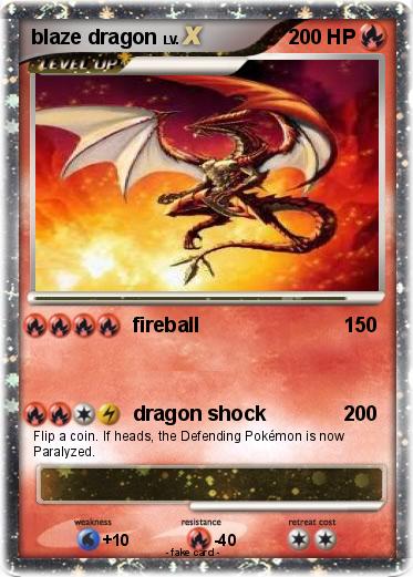 Pokemon blaze dragon