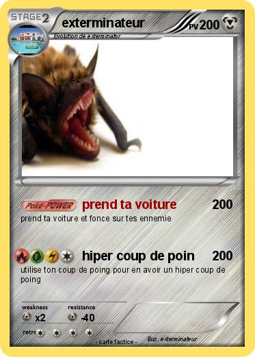 Pokemon exterminateur