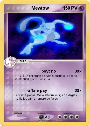 Pokemon                     Mewtow