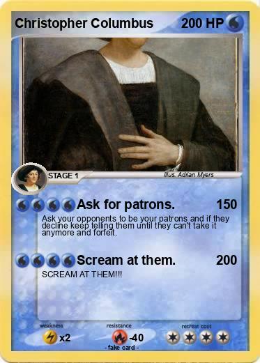 Pokemon Christopher Columbus