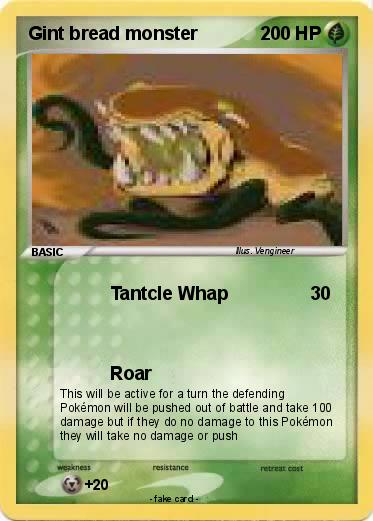Pokemon Gint bread monster