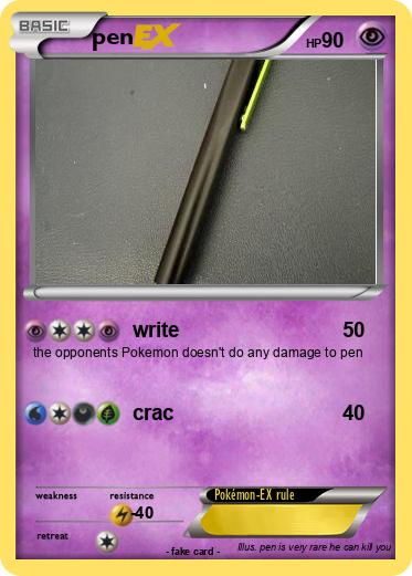 Pokemon pen