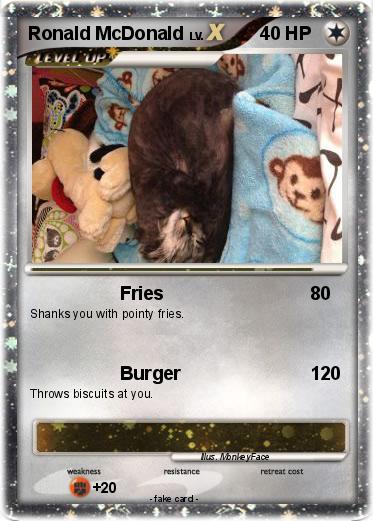 Pokemon Ronald McDonald