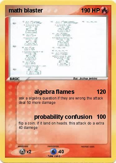 Pokemon math blaster