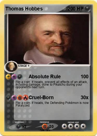Pokemon Thomas Hobbes
