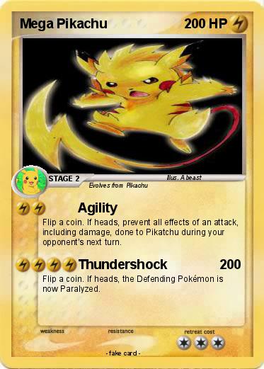 Pokemon Mega Pikachu