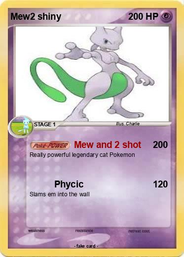 Pokemon Mew2 shiny