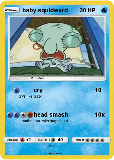Pokemon baby squidward
