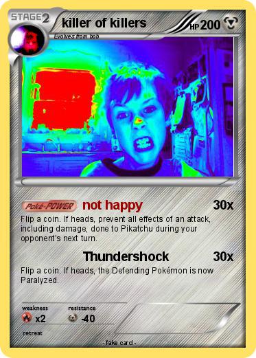 Pokemon killer of killers