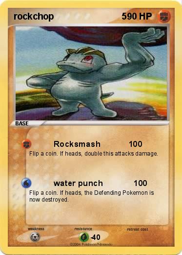 Pokemon rockchop                           5