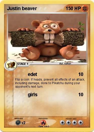 Pokemon Justin beaver