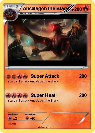 Pokemon Ancalagon the Black