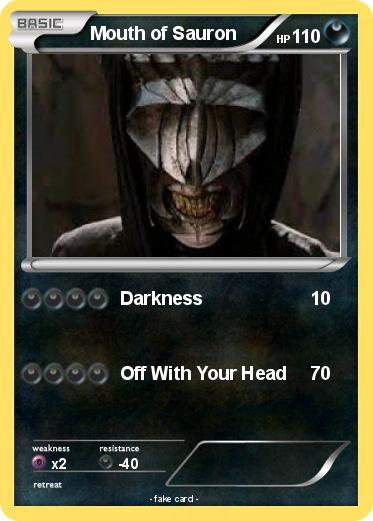 Pokemon Mouth of Sauron