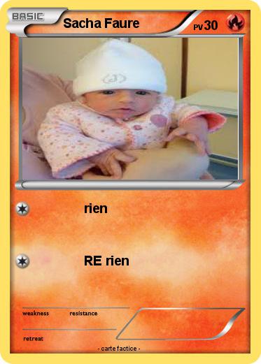 Pokemon Sacha Faure