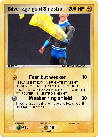 Pokemon Silver age gold Sinestro