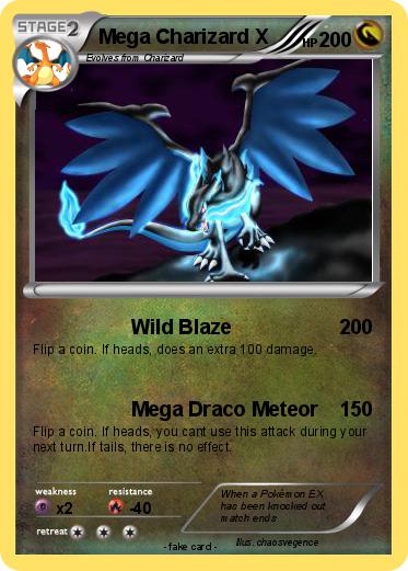 Pokemon Mega Charizard X