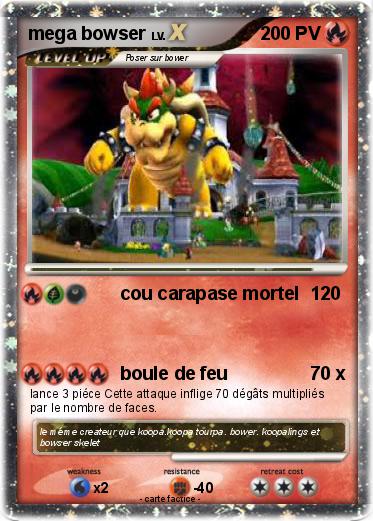 Pokemon mega bowser