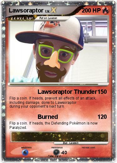 Pokemon Lawsoraptor