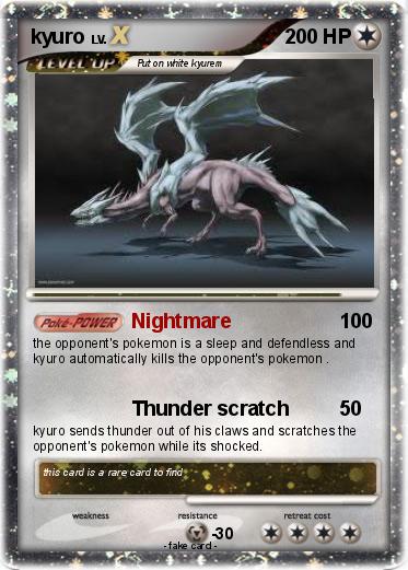 Pokemon kyuro