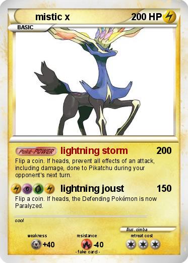 Pokemon mistic x