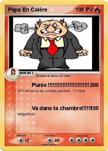 Pokemon Papa En Colère