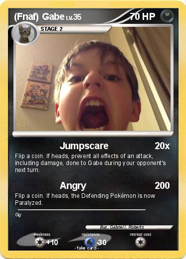 Pokemon (Fnaf) Gabe