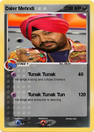 Pokemon Daler Mehndi