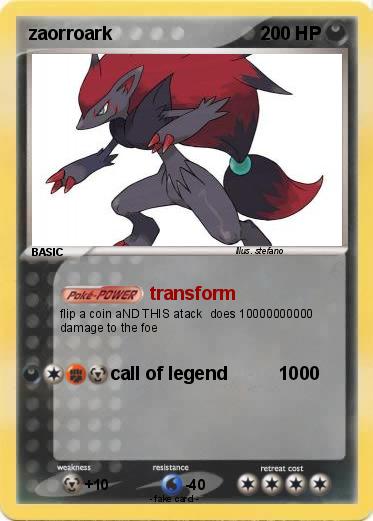 Pokemon zaorroark