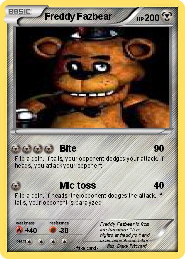 Pokemon Freddy Fazbear