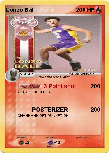 Pokemon Lonzo Ball