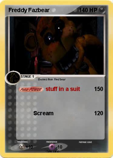 Pokemon Freddy Fazbear