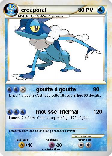 Pokemon croaporal