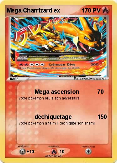 Pokemon Mega Charrizard ex