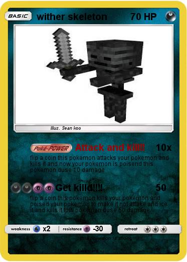 Pokemon wither skeleton