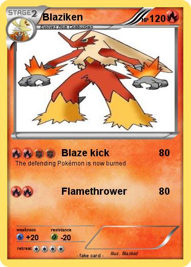 Pokemon Blaziken