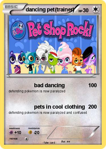 Pokemon dancing pet(trainer)